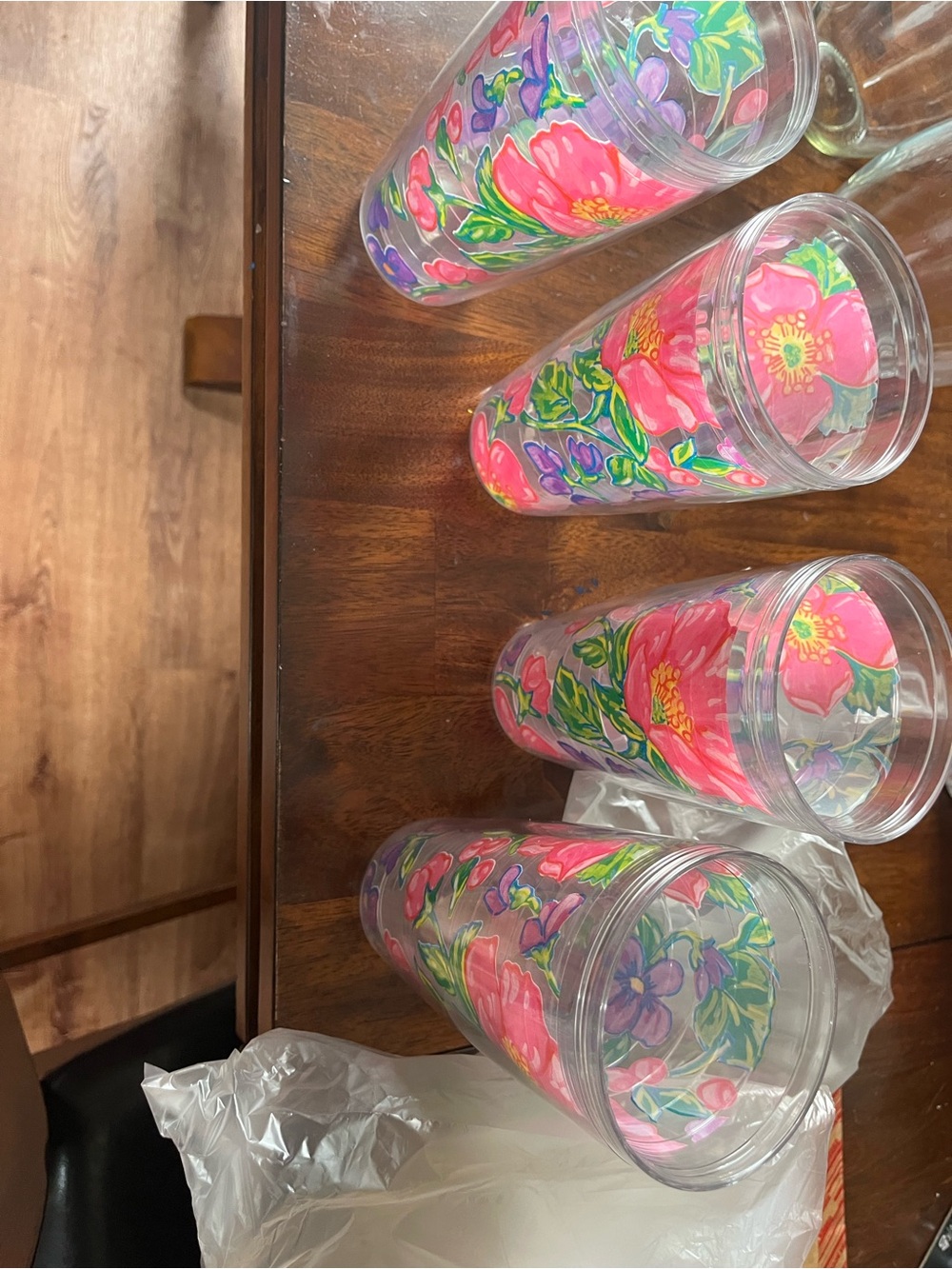 Set of 4 Poppy Insulated Tumblers